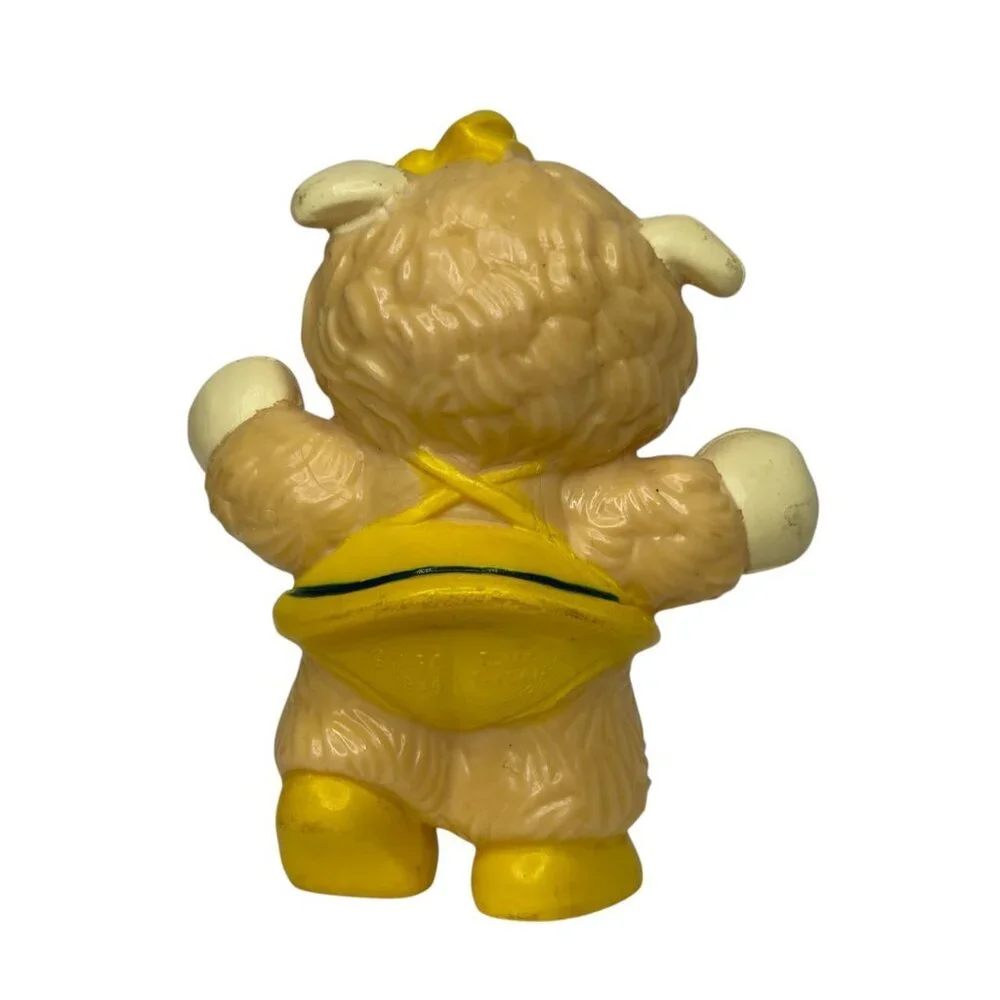 Vintage 1984 Tomy Get Along Gang Woolma Lamb PVC 2